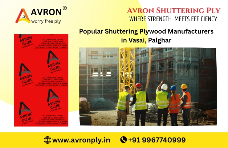 Popular Shuttering Plywood Manufacturers in Vasai, Palghar