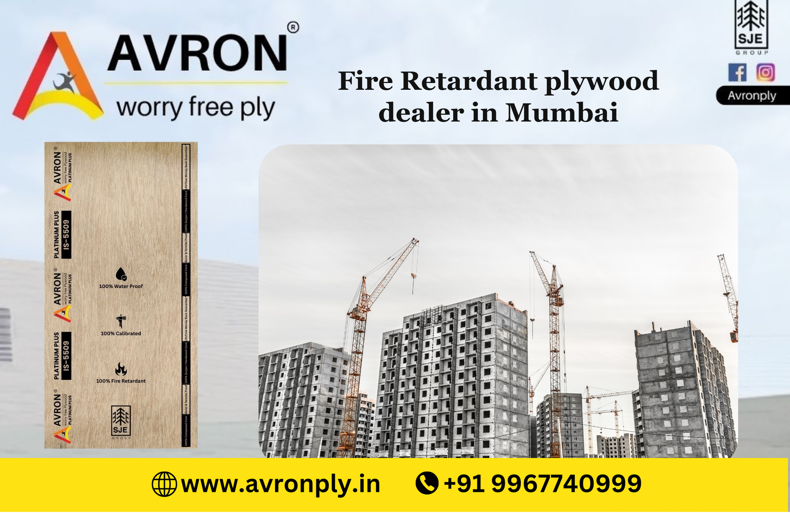 Fire Retardant plywood dealer in Mumbai
