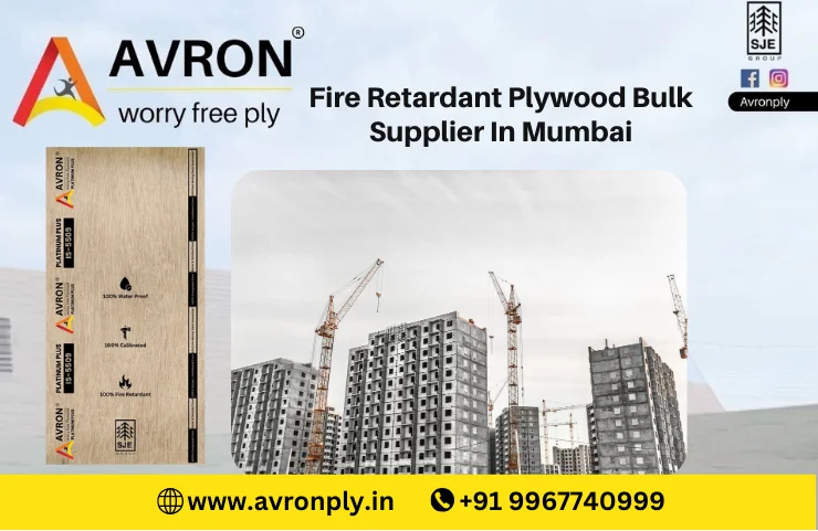 Fire Retardant Plywood Bulk Supplier In Mumbai